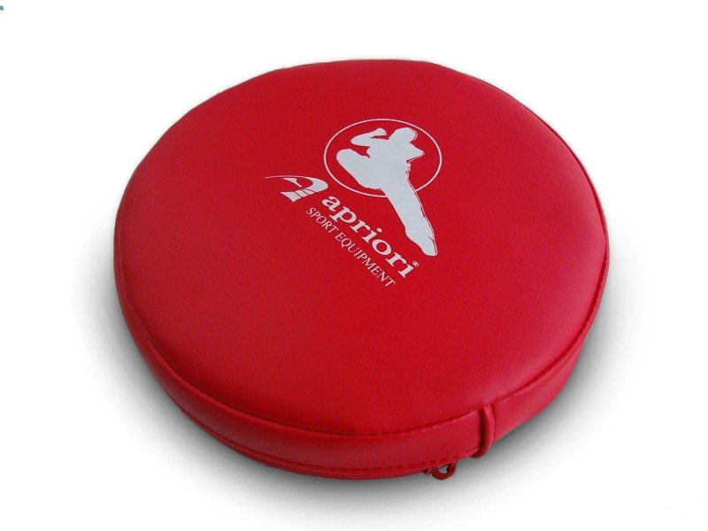 Boxovací lapa Apriori Mini Terč, kůže varianta: červená