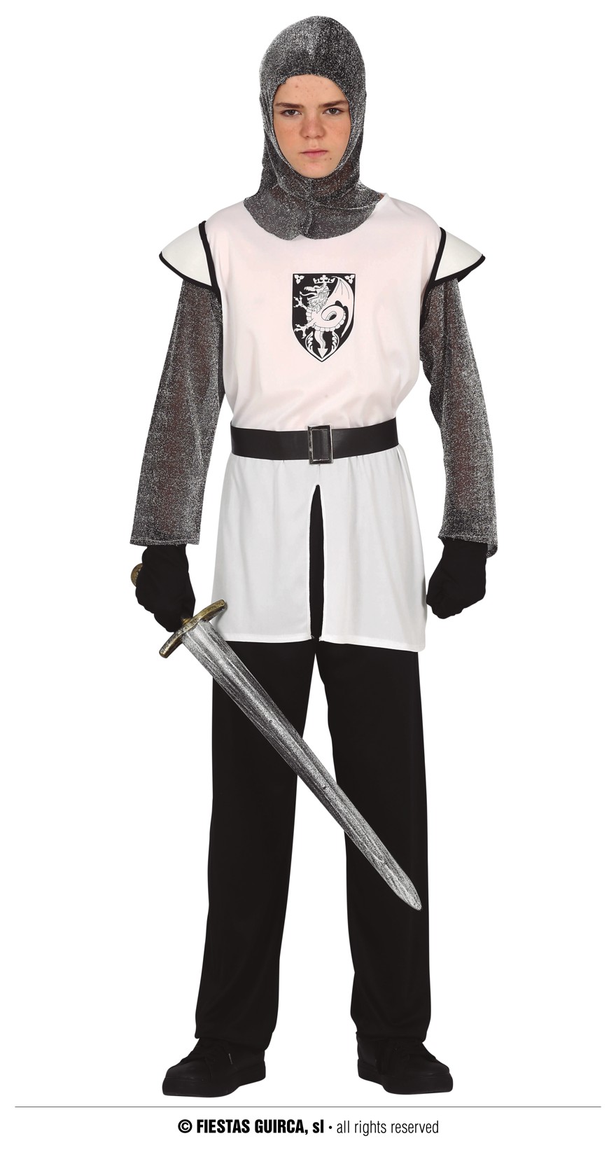 Guirca Fiestas Španělsko Středověký rytíř 14 - 16 roků varianta: věk 14 - 16 roků