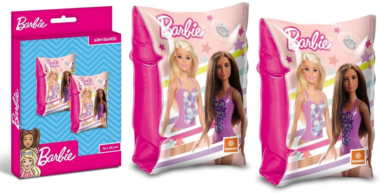 Rukávky nafukovací MONDO BARBIE varianta: růžová