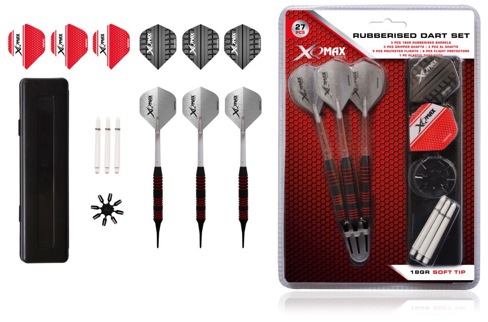 XQ MAX Sada XQMax SET šipky 18g soft + příslušenství varianta: Balení 1