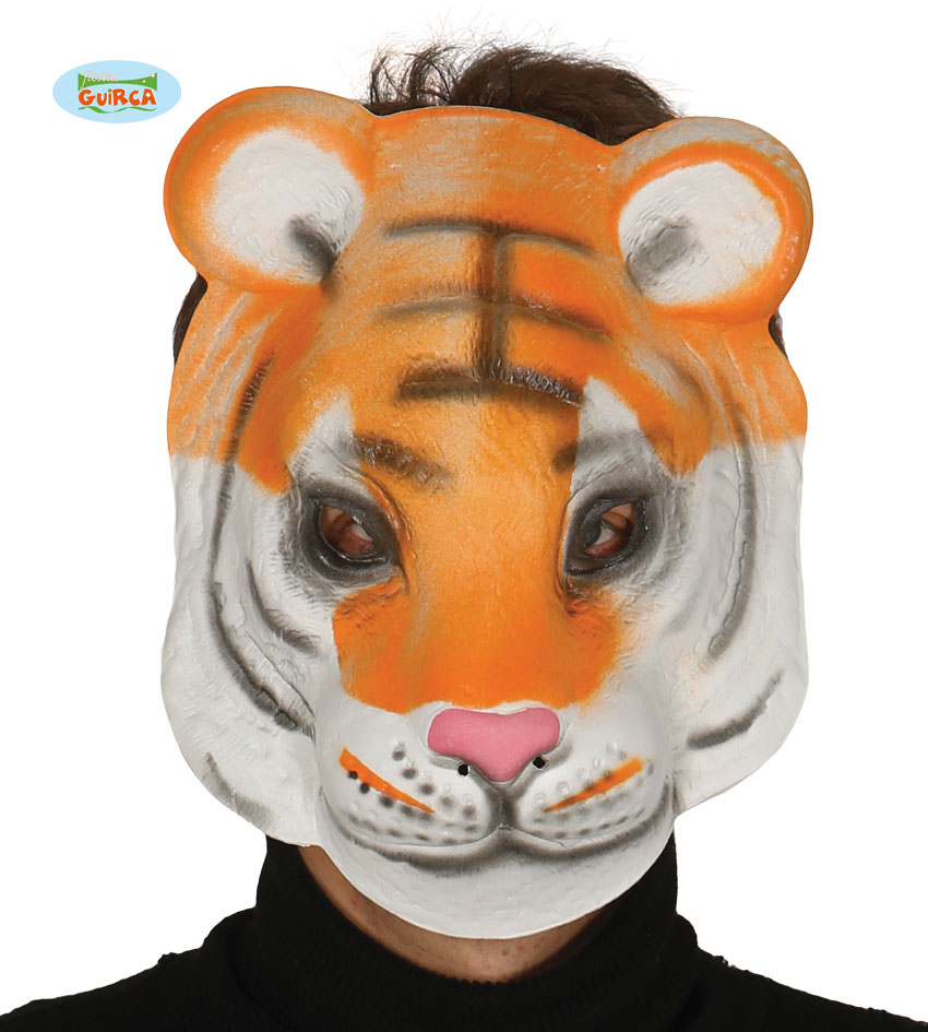 Guirca Fiestas Španělsko Maska tygr  D