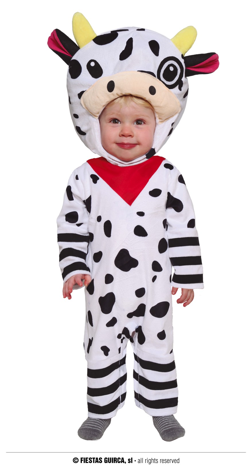 Guirca Fiestas Španělsko Baby cow kostým pro 12 - 18 měsíců varianta: věk 12 - 18 měsíců