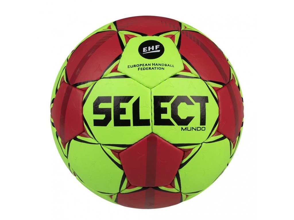 Míč házená SELECT MUNDO - 2 varianta: zelená/červená