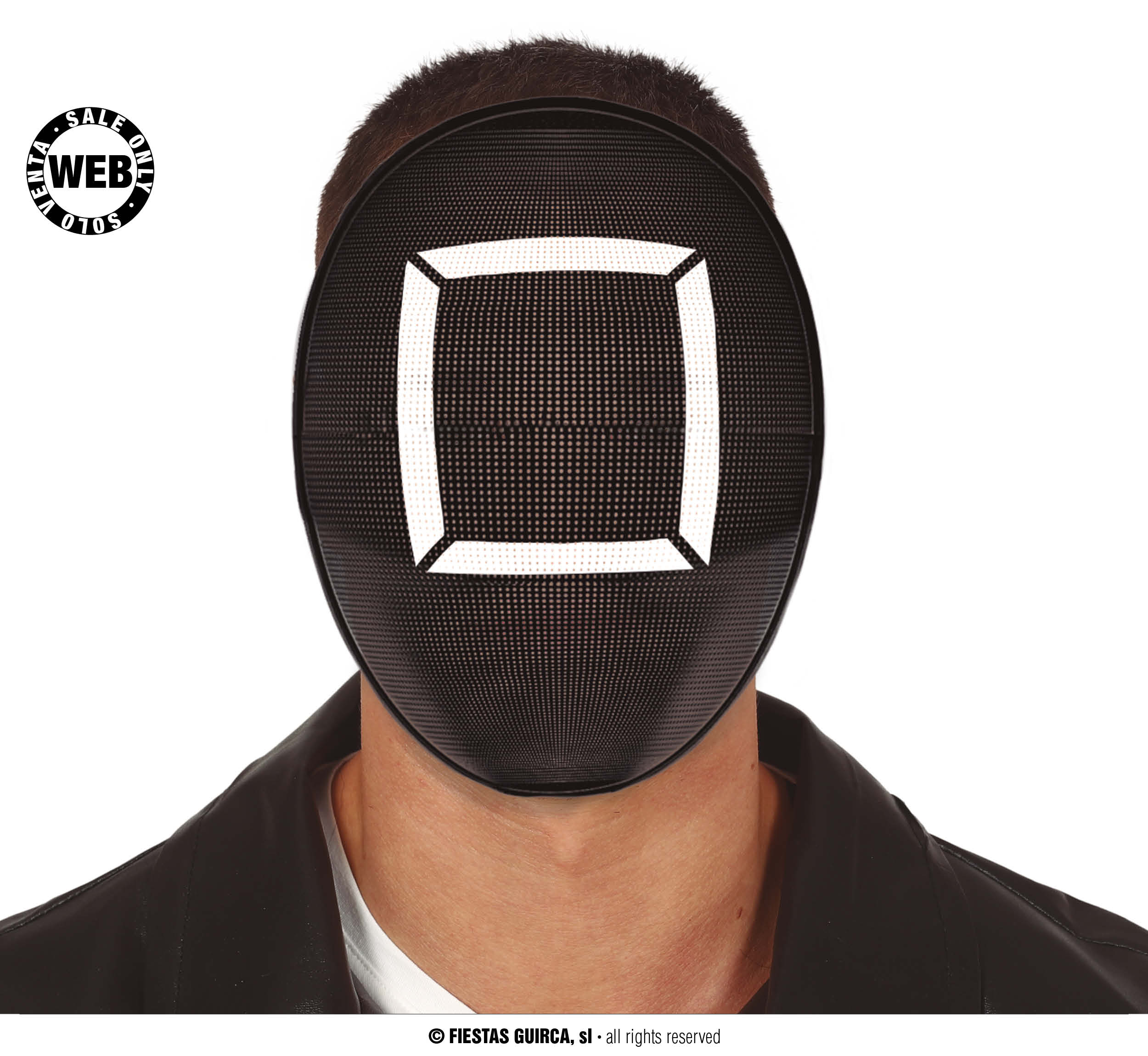 Guirca Fiestas Španělsko THE GAMER MASK - čtverec