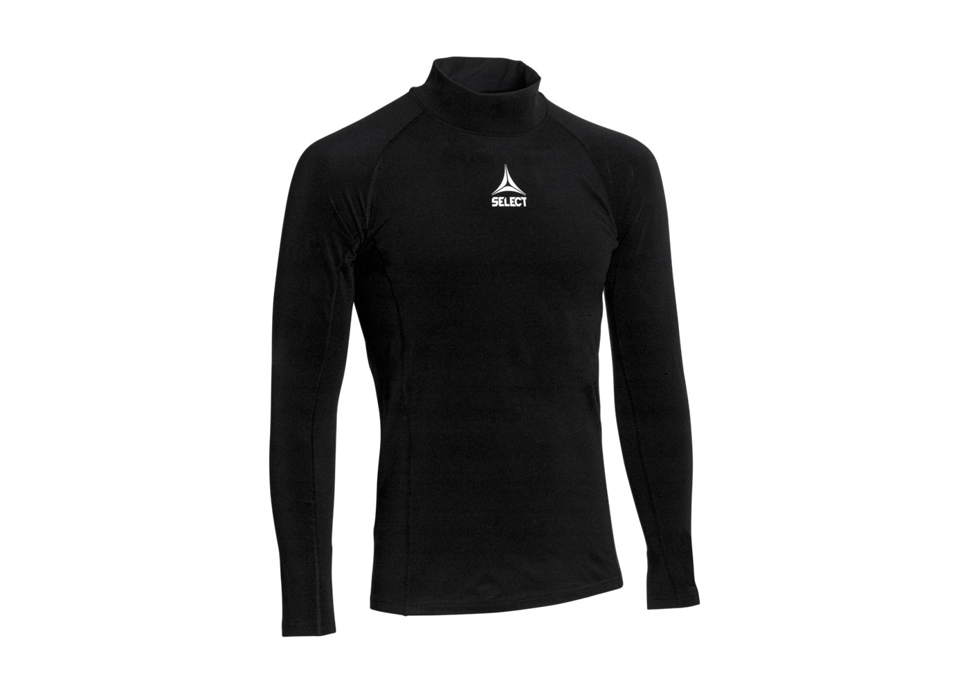 Kompresní triko Select Shirt turtleneck L/S Baselayer černá Velikost: S Velikost: 14-16 y