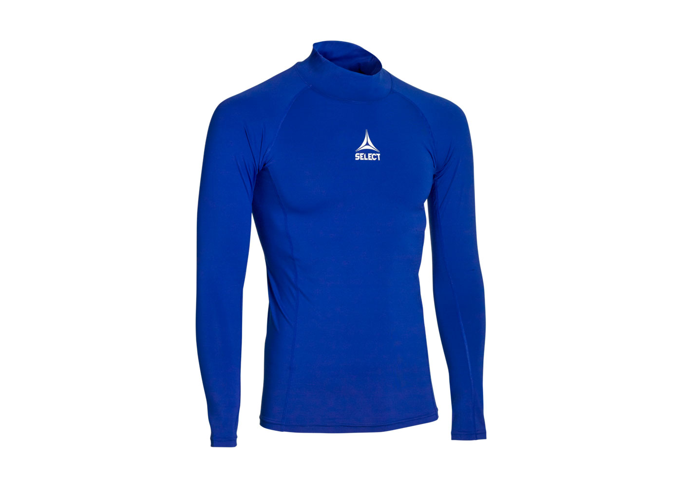 Kompresní triko Select Shirt turtleneck L/S Baselayer modrá Velikost: S Velikost: 14-16 y