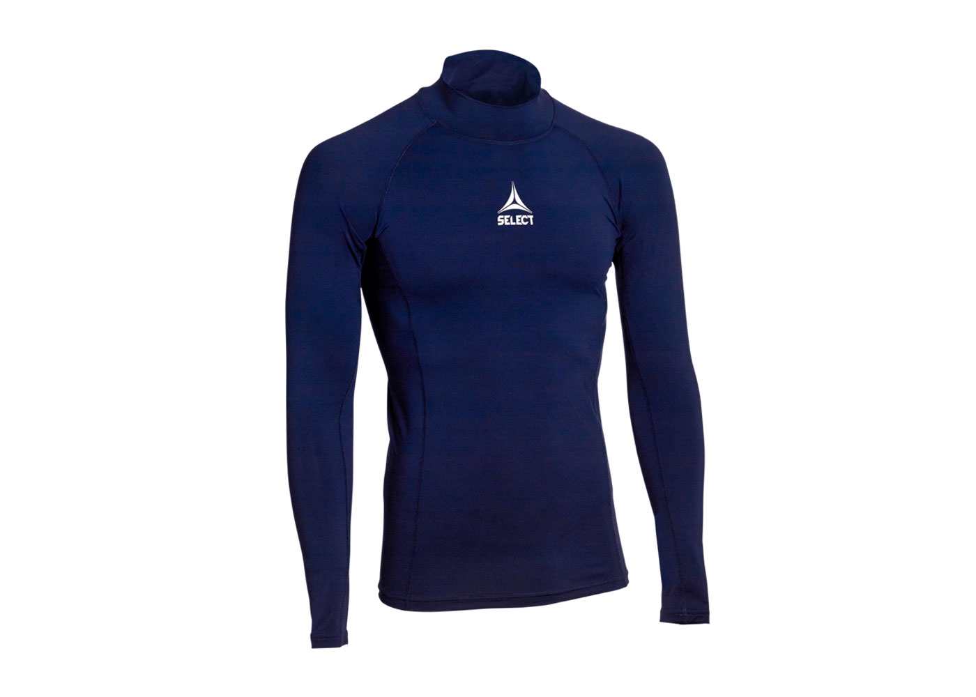 Kompresní triko Select Shirt turtleneck L/S Baselayer tmavě modrá Velikost: S Velikost: 10-12 y