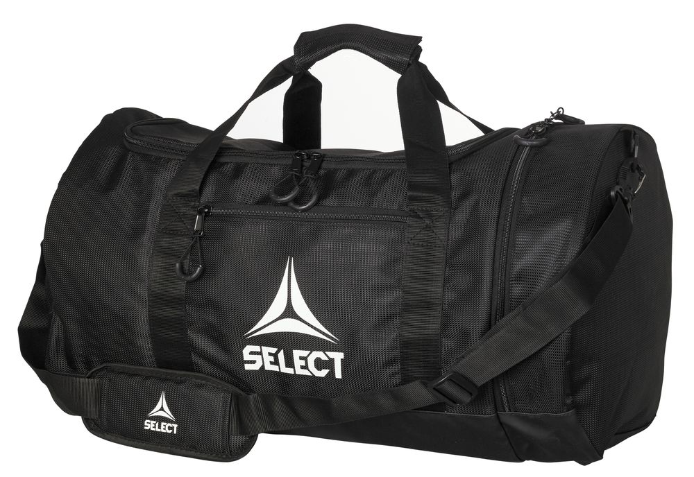 Sportovní taška Select Sportsbag Milano Round medium černá Objem: 48 l objem: 48 l