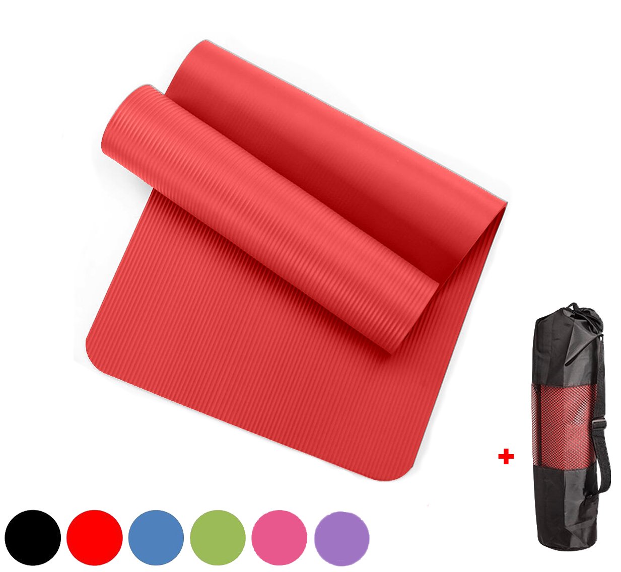 Karimatka Sedco NBR 183x61x1 cm varianta: červená