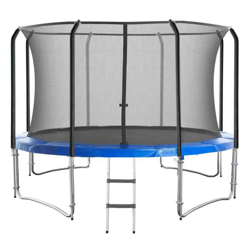 Trampolína SEDCO LUX SET 427 cm + síť a žebřík varianta: zelená