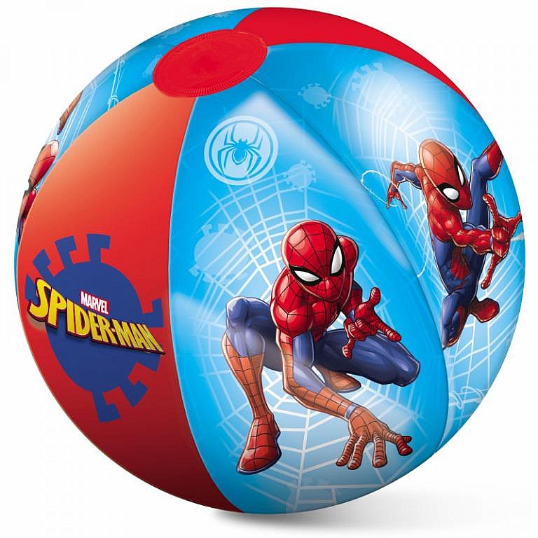 Nafukovací MONDO plážový míč SPIDERMAN 50 cm varianta: Červená/Modrá