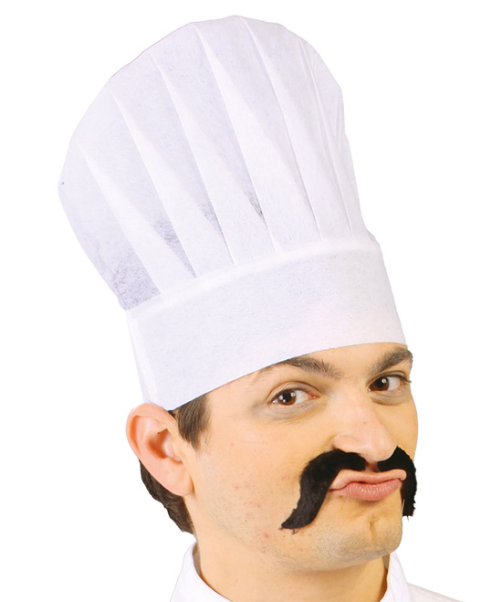 Guirca Fiestas Španělsko Kuchařská čepice z netkané textilie