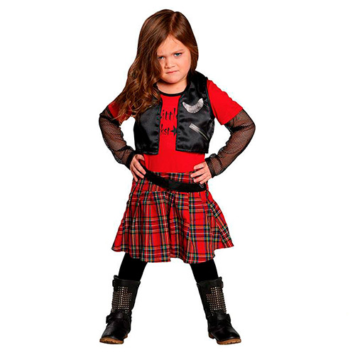 Rubies Německo Punk Girl - kostým varianta: 116