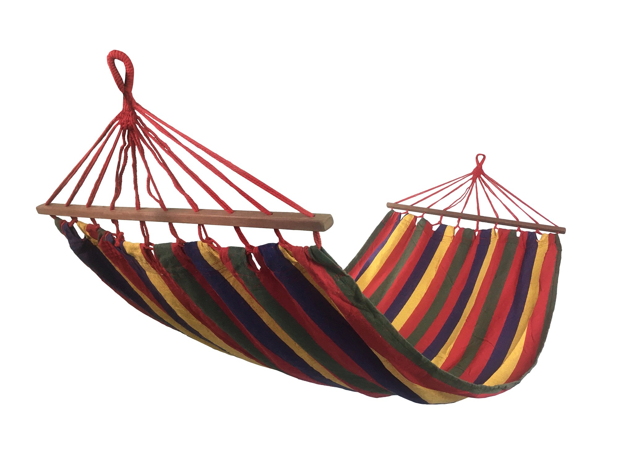 Houpací síť SEDCO - PolyCotton 200x90 cm varianta: šedá/modrá