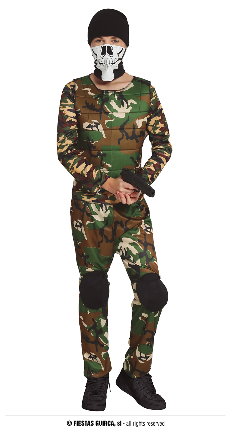 Guirca Fiestas Španělsko Voják kostým 14 - 16 roků varianta: 14 až 16 let