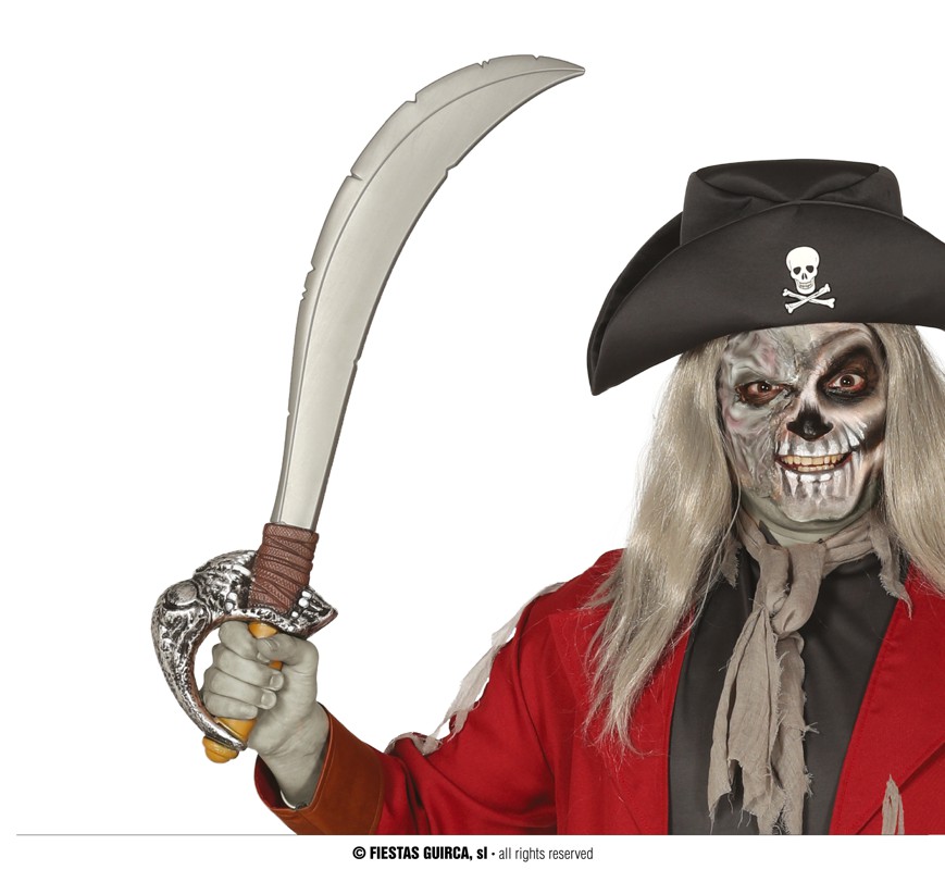 Guirca Pirátský meč 72 cm plast