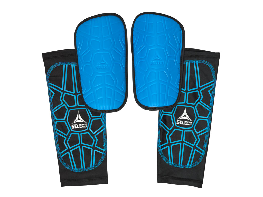 Chrániče holeně Select Shin guards Super Safe modro černá Velikost: S
