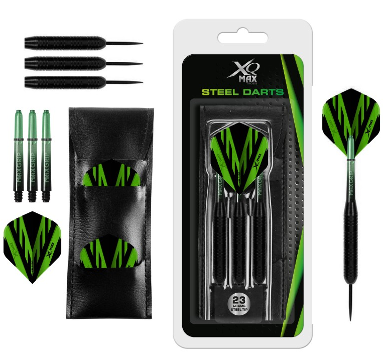 Šipky XQ MAX Steel Black Coated 23g varianta: 23