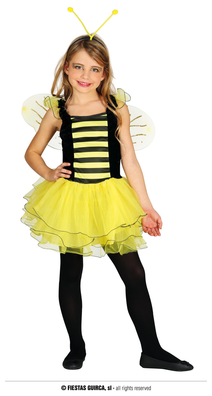 Guirca Kostým  včelka Velikost: 7-9 let