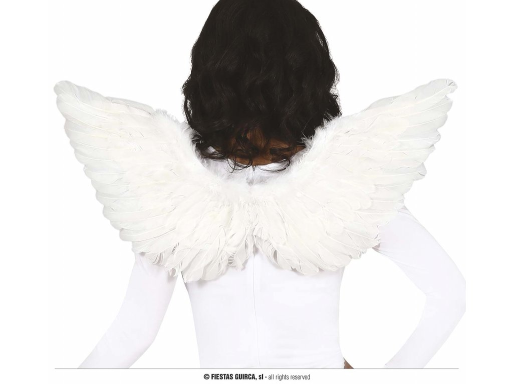 Guirca Bílá andělská křídla