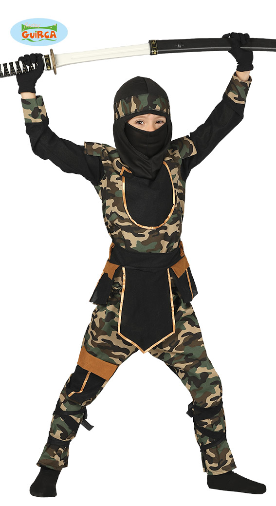 Guirca Ninja Commando - kostým Velikost: 5-6 let