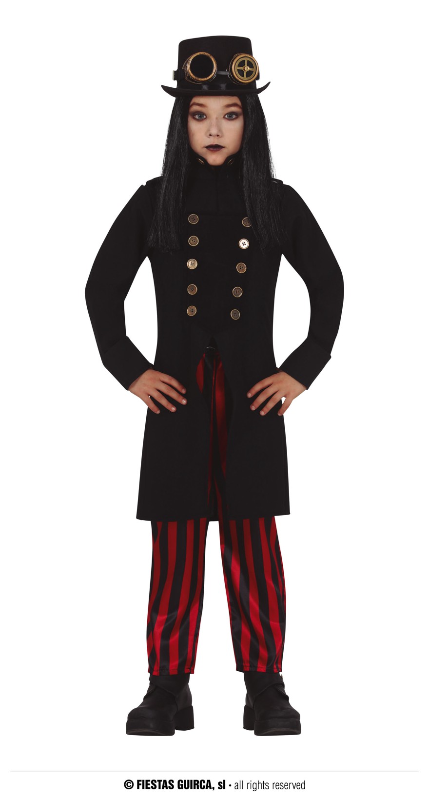 Guirca Fiestas Španělsko Kostým gotika pro chlapce varianta: 7 až 9 let