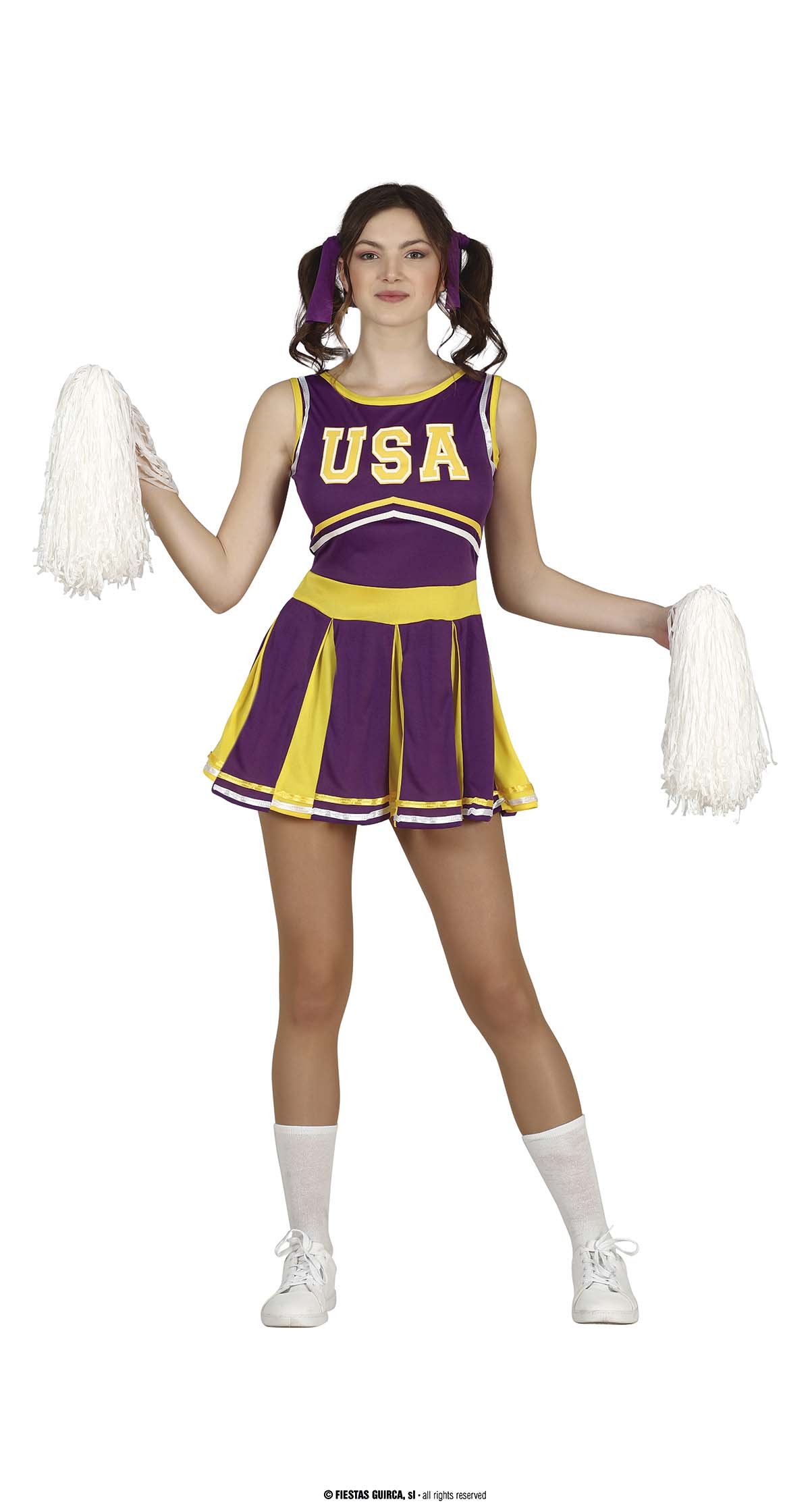 Guirca Fiestas Španělsko Roztleskávačka -  dívčí kostým varianta: 14 až 16 let