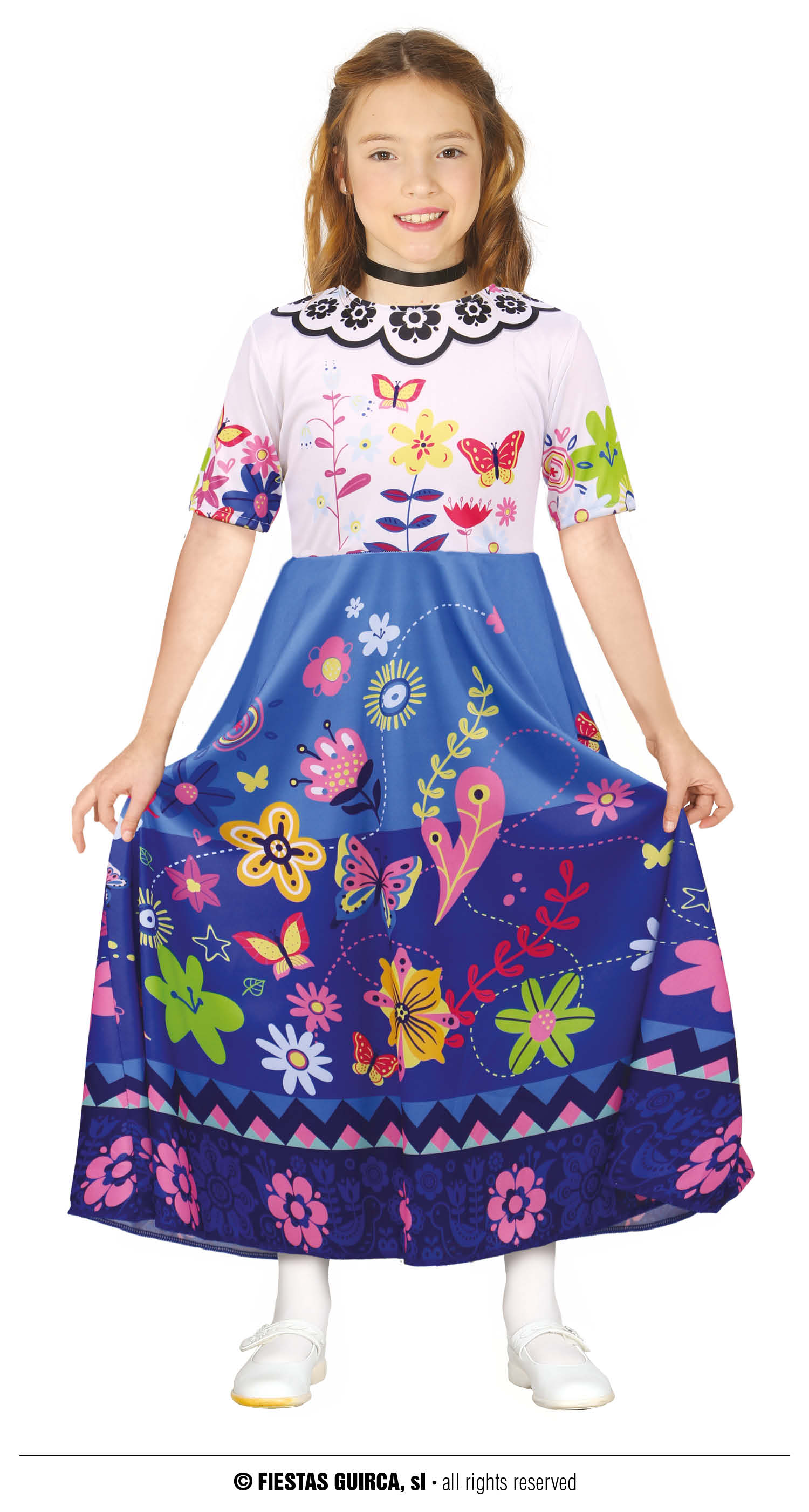 Guirca Fiestas Španělsko Jarní princezna varianta: 3 až 4 roky