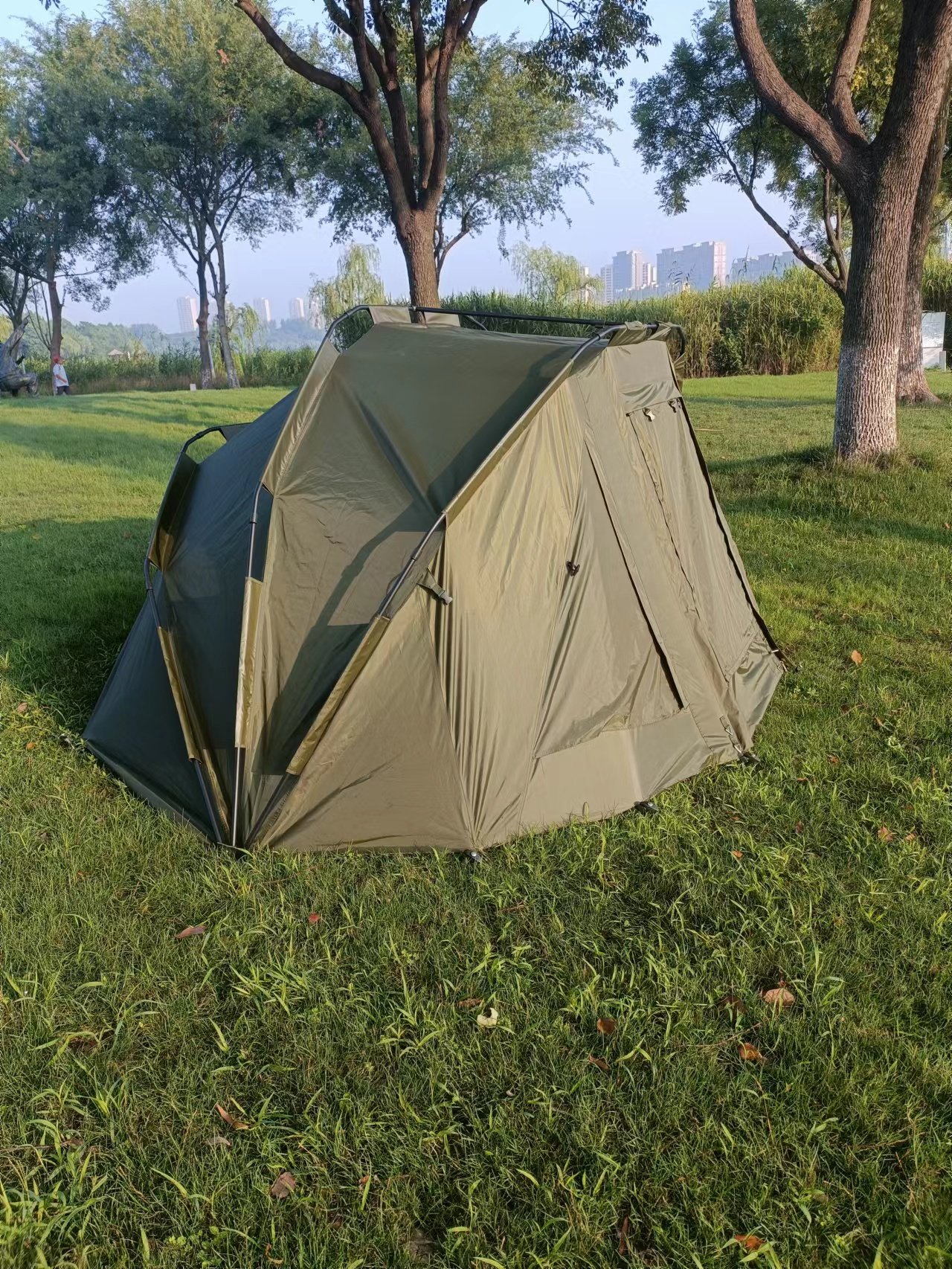 Rybářský bivak - SEDCO TC 2MAN 300x270x150 cm varianta: Khaki