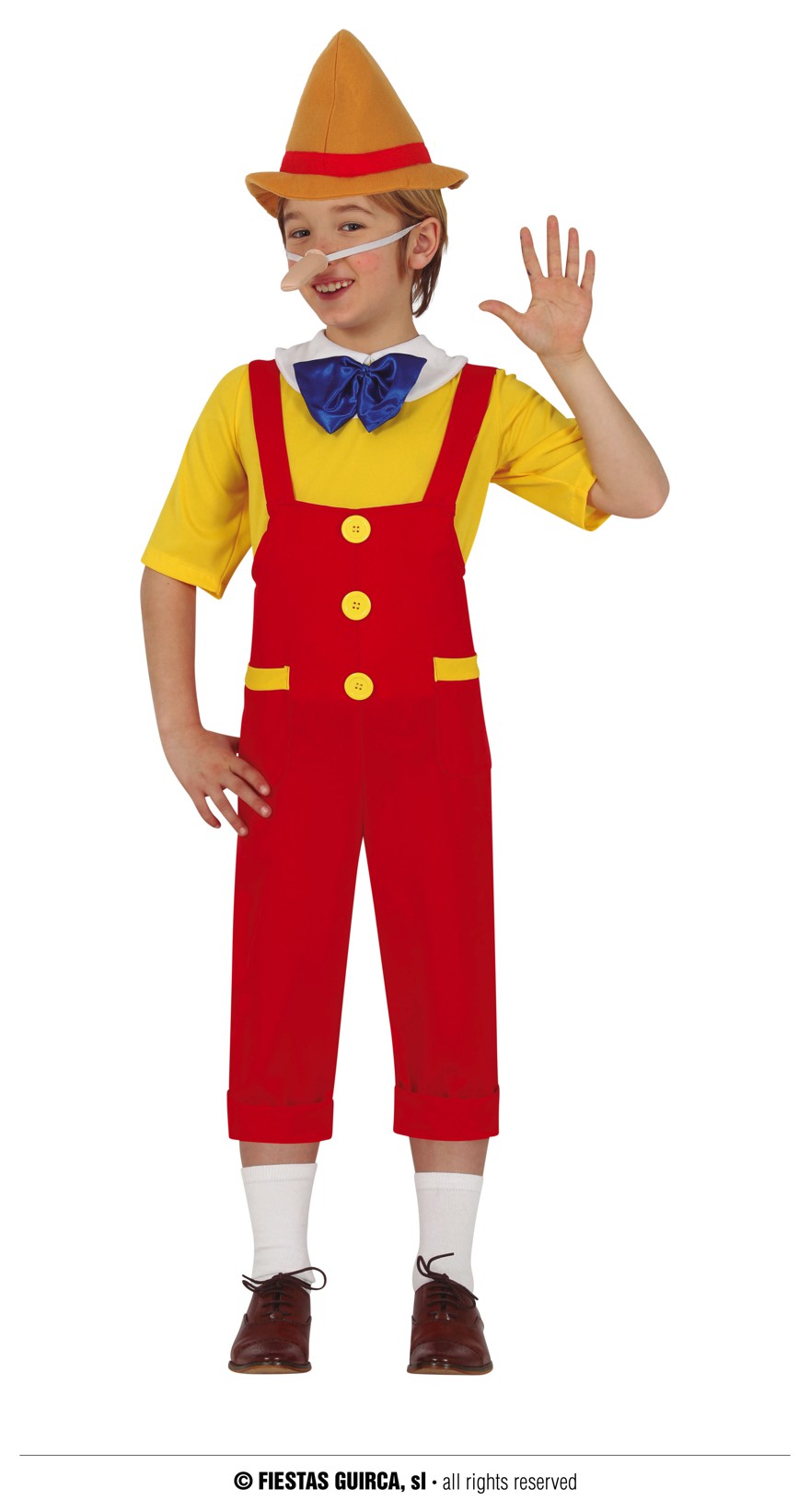 Guirca Fiestas Španělsko Pinocio loutkový chlapec varianta: věk 5 - 6 roků