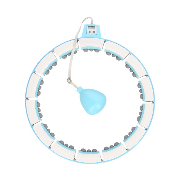 HMS Masážní hula hoop FH06 se závažím a počítadlem modrá