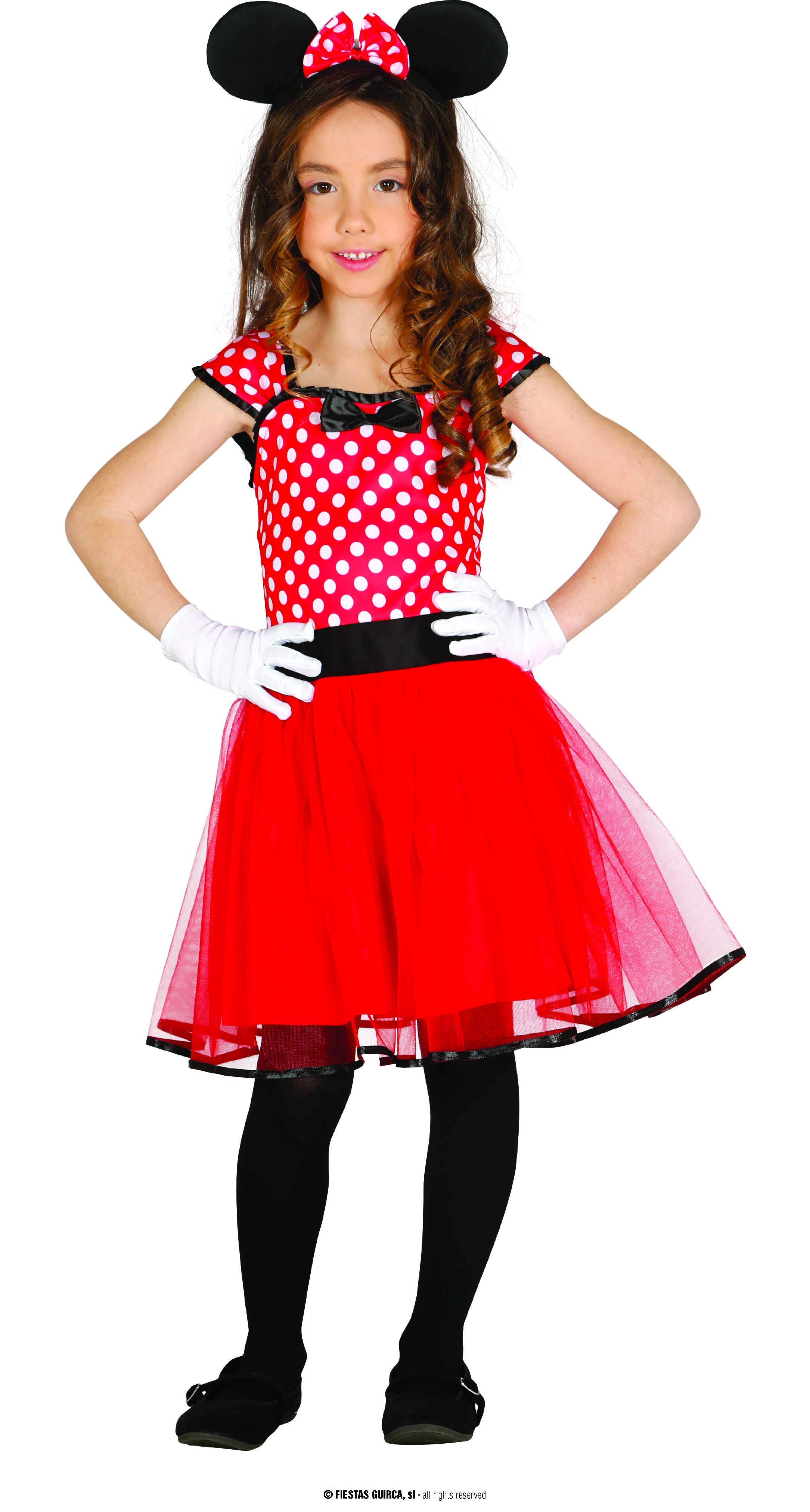 Guirca Minnie dětský kostým Velikost: 10-12 let