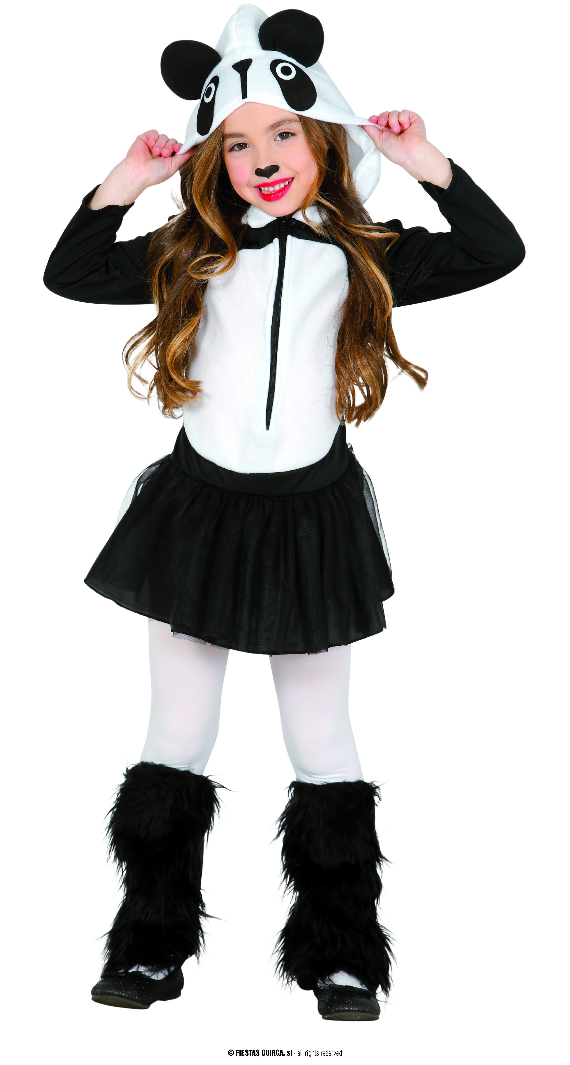 Guirca Panda dětský kostým Velikost: 7-9 let