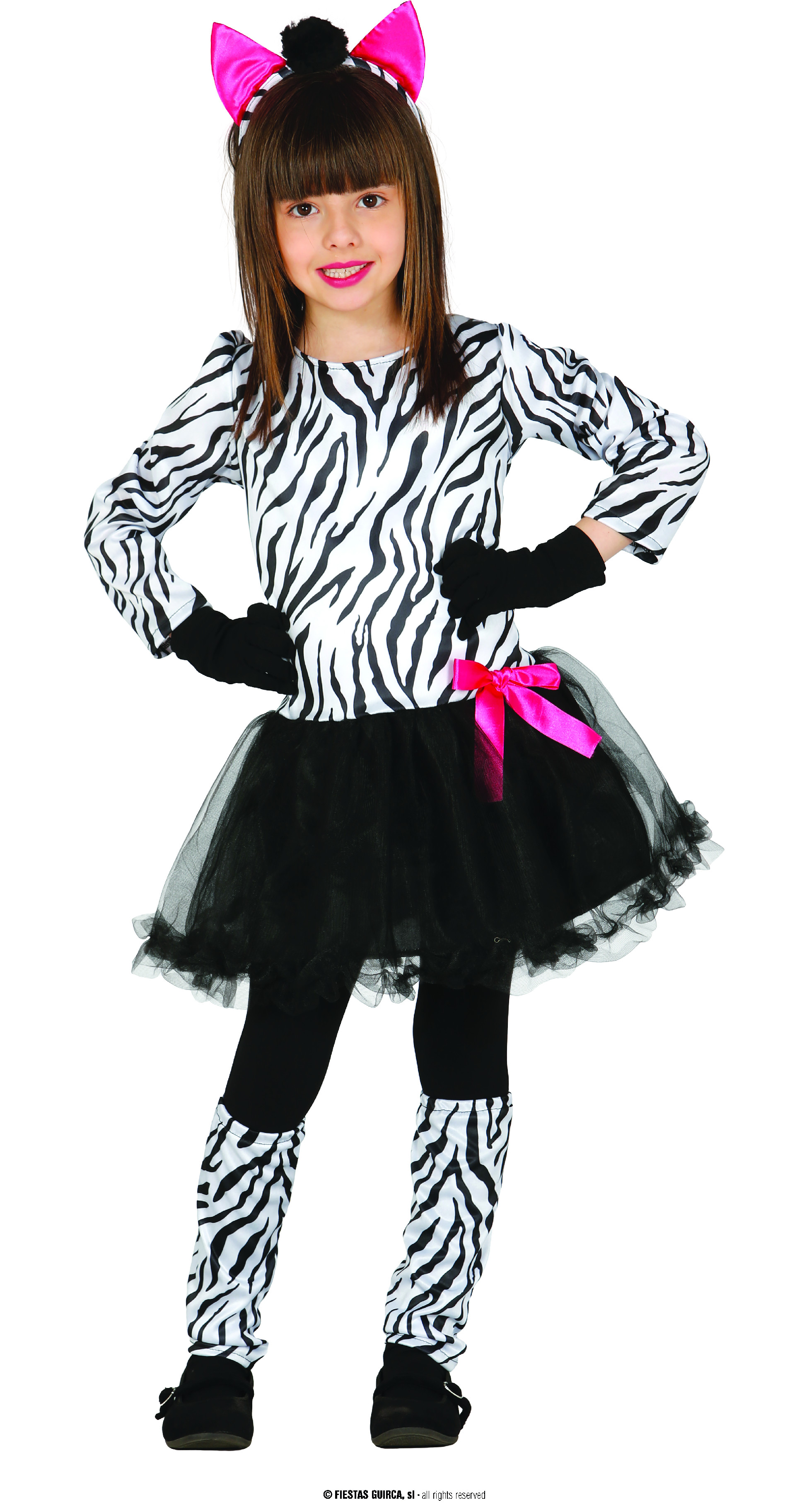 Guirca Zebra dětský kostým Velikost: 7-9 let
