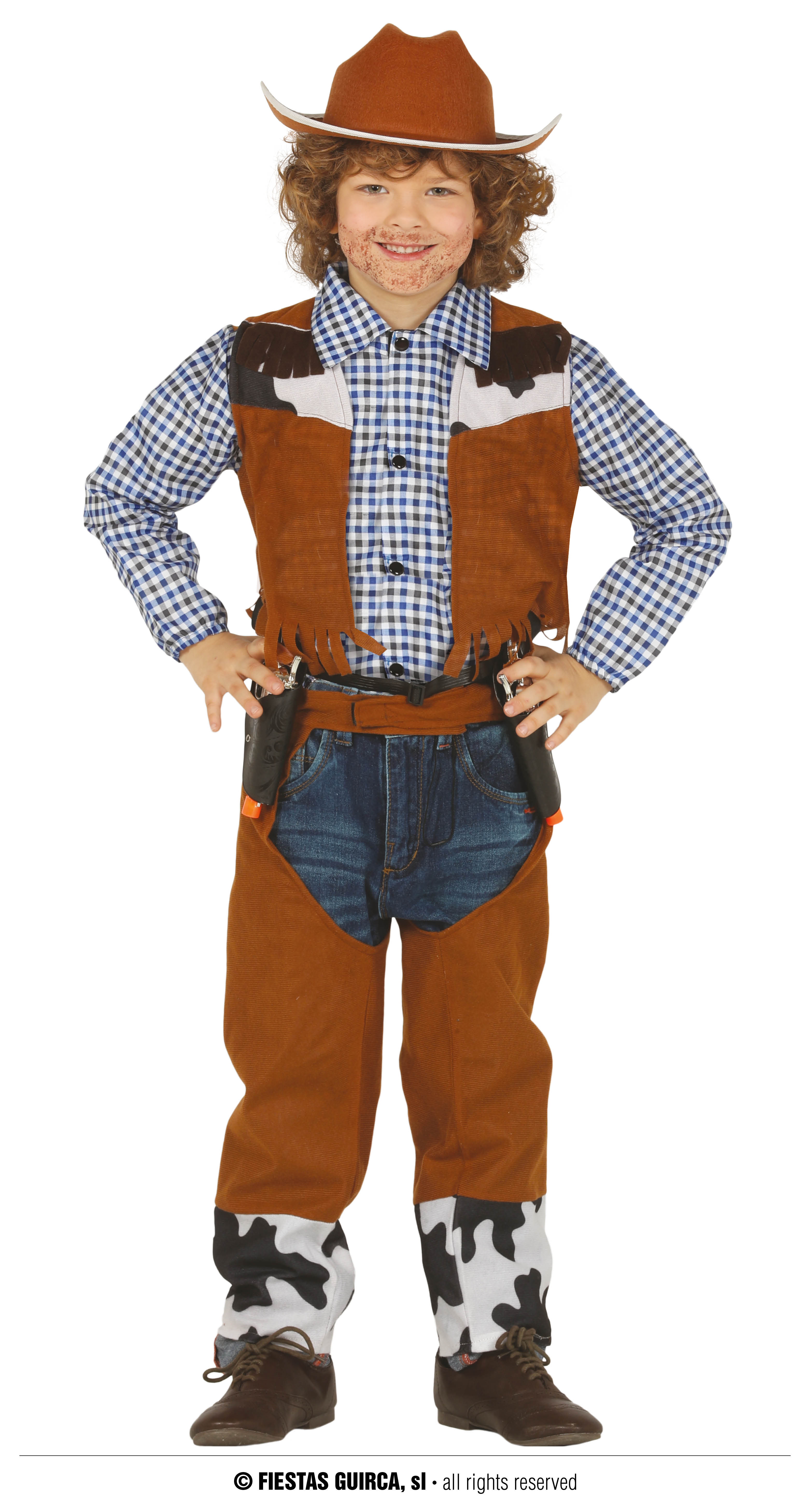 Guirca Kovboj dětský kostým Velikost: 5-6 let