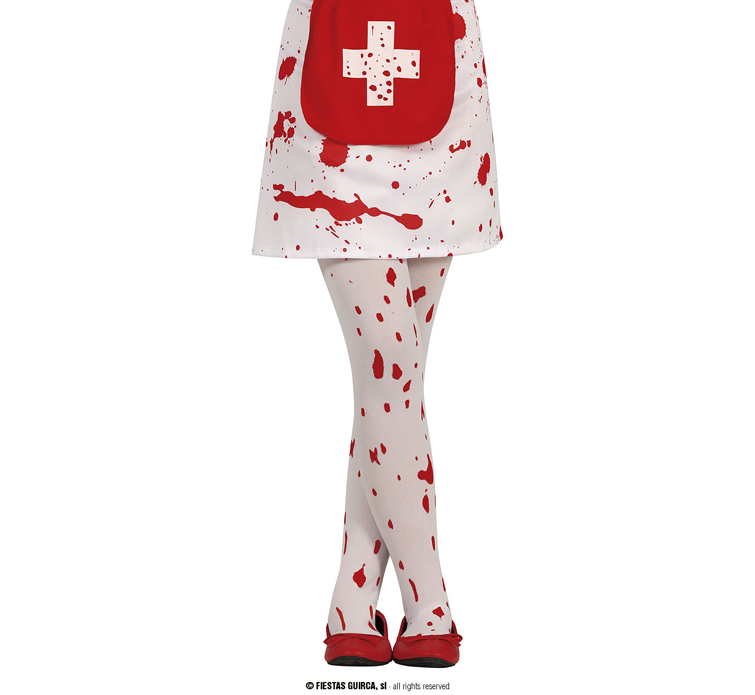 Guirca Fiestas Španělsko Punčocháče se skvrnami od krve dětské 7 - 12 roků