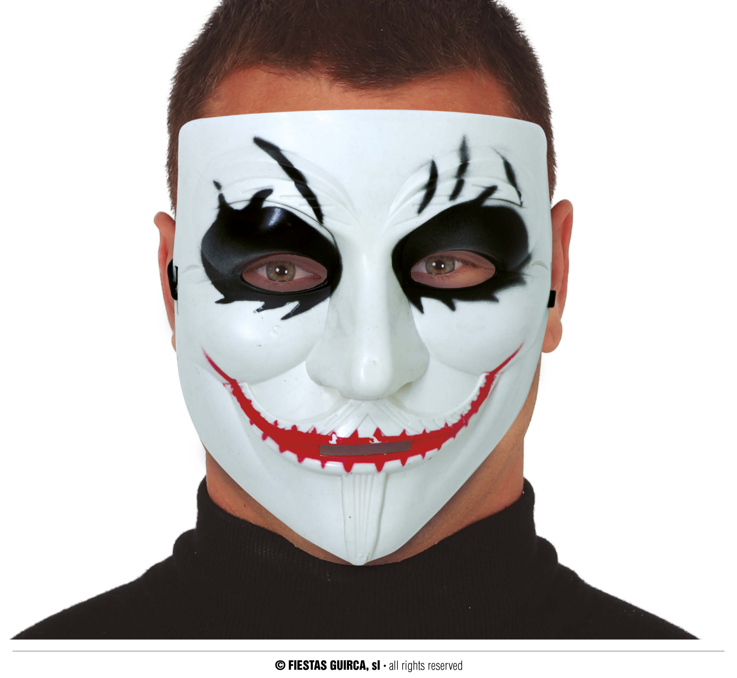 Guirca Fiestas Španělsko SMILING maska