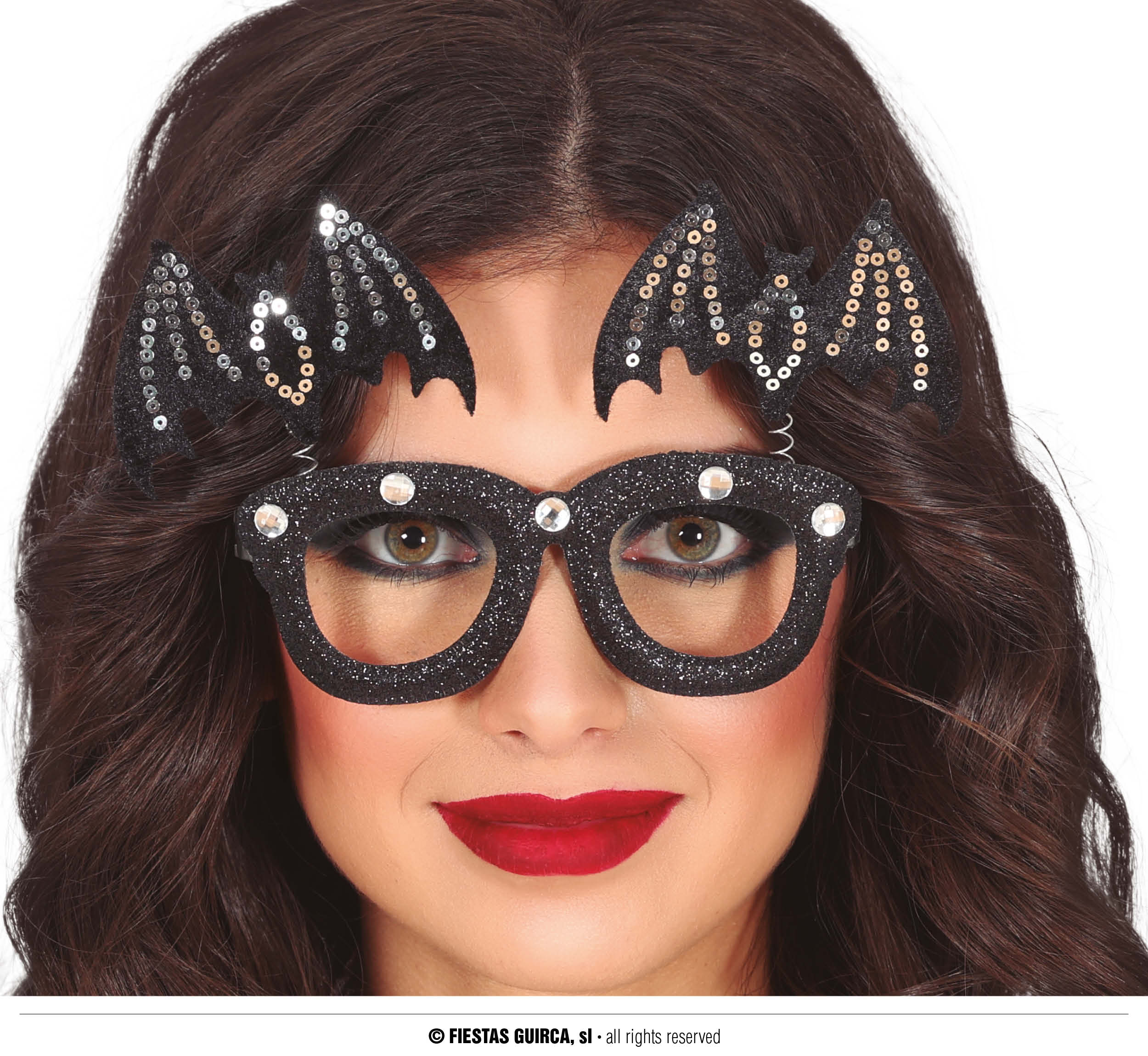 Guirca Fiestas Španělsko Brýle s netopýry