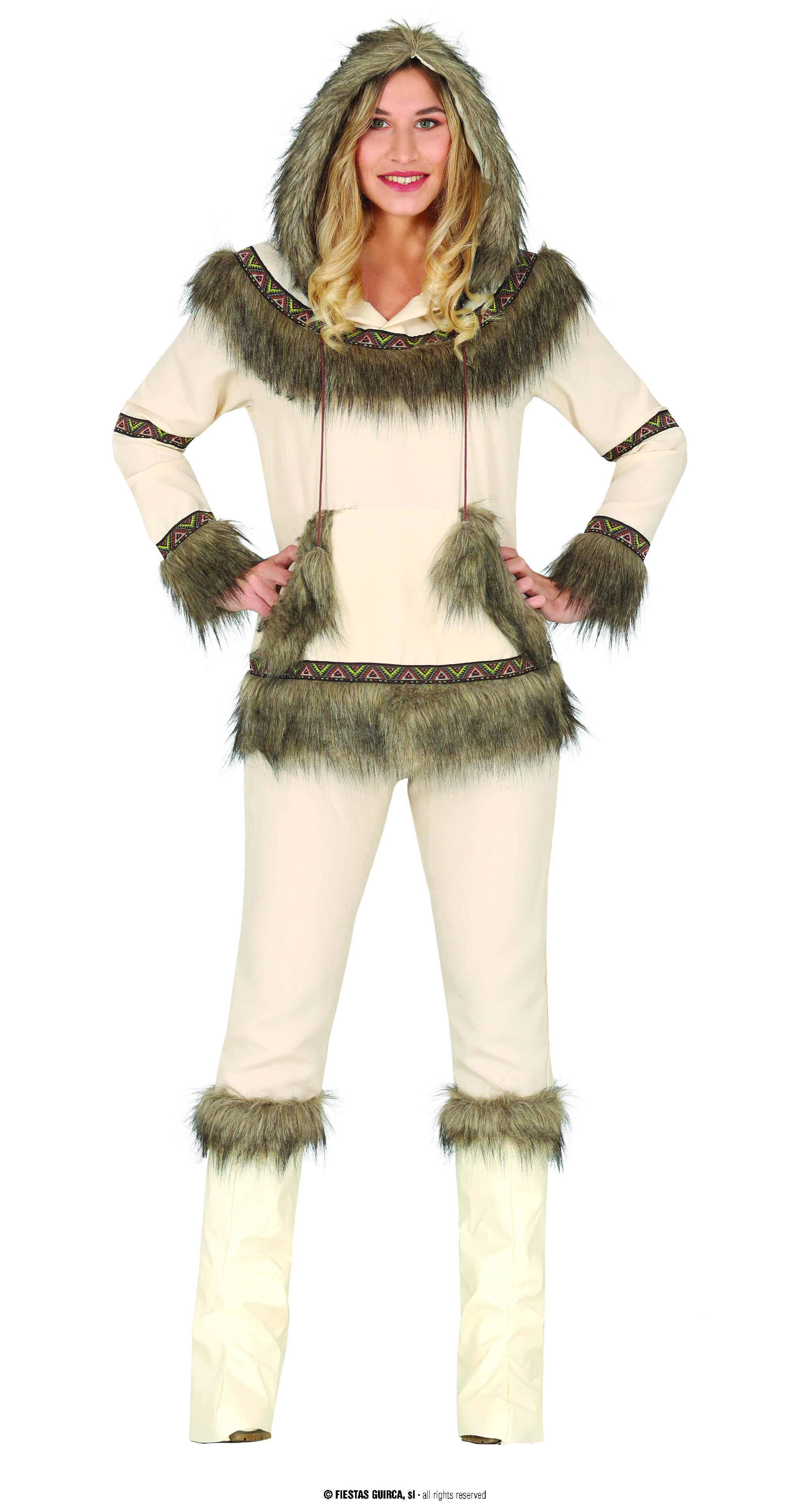 Guirca Bílá eskymačka dámský kostým Velikost: L 42/44