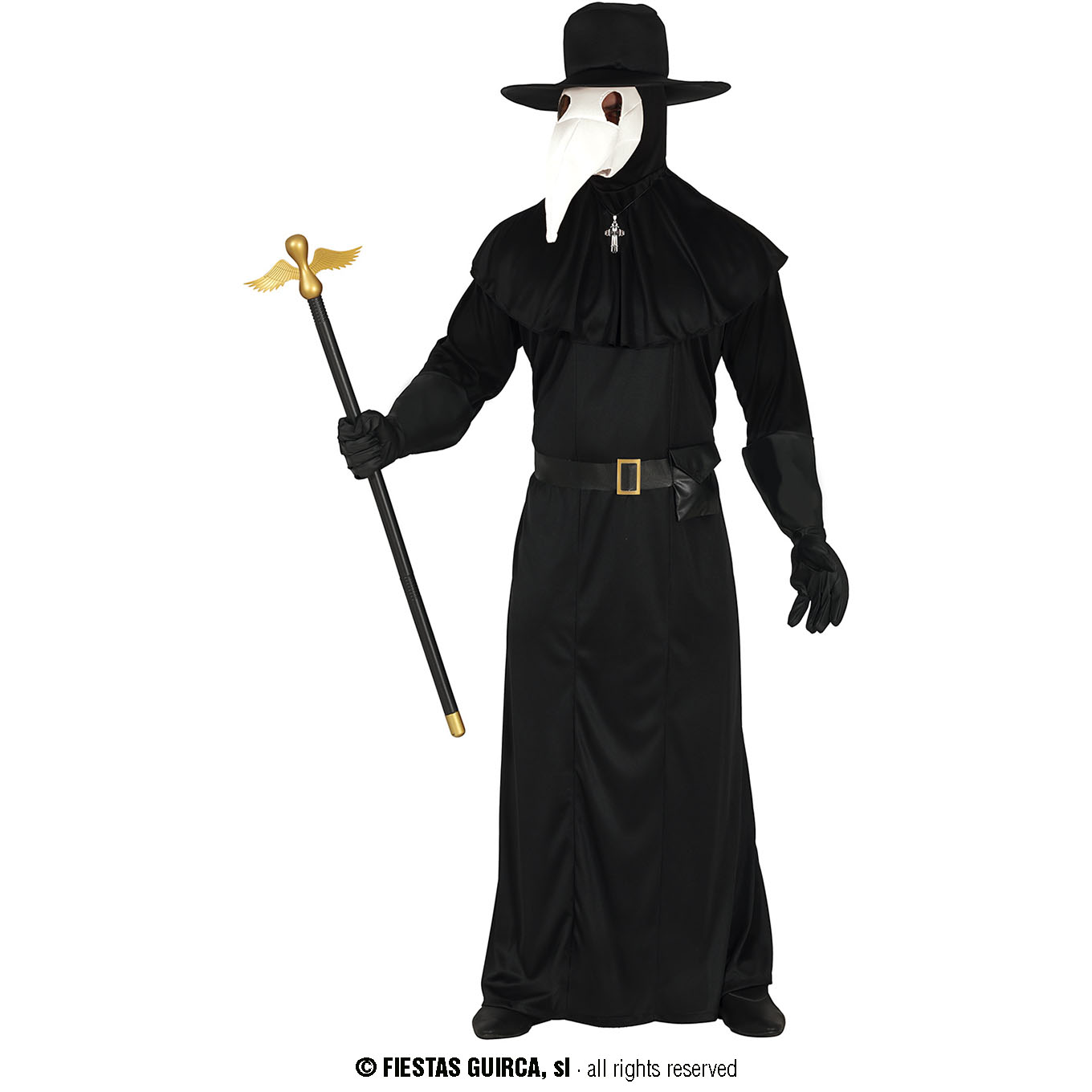 Guirca Fiestas Španělsko Morový lékař varianta: velikost L - 52/54