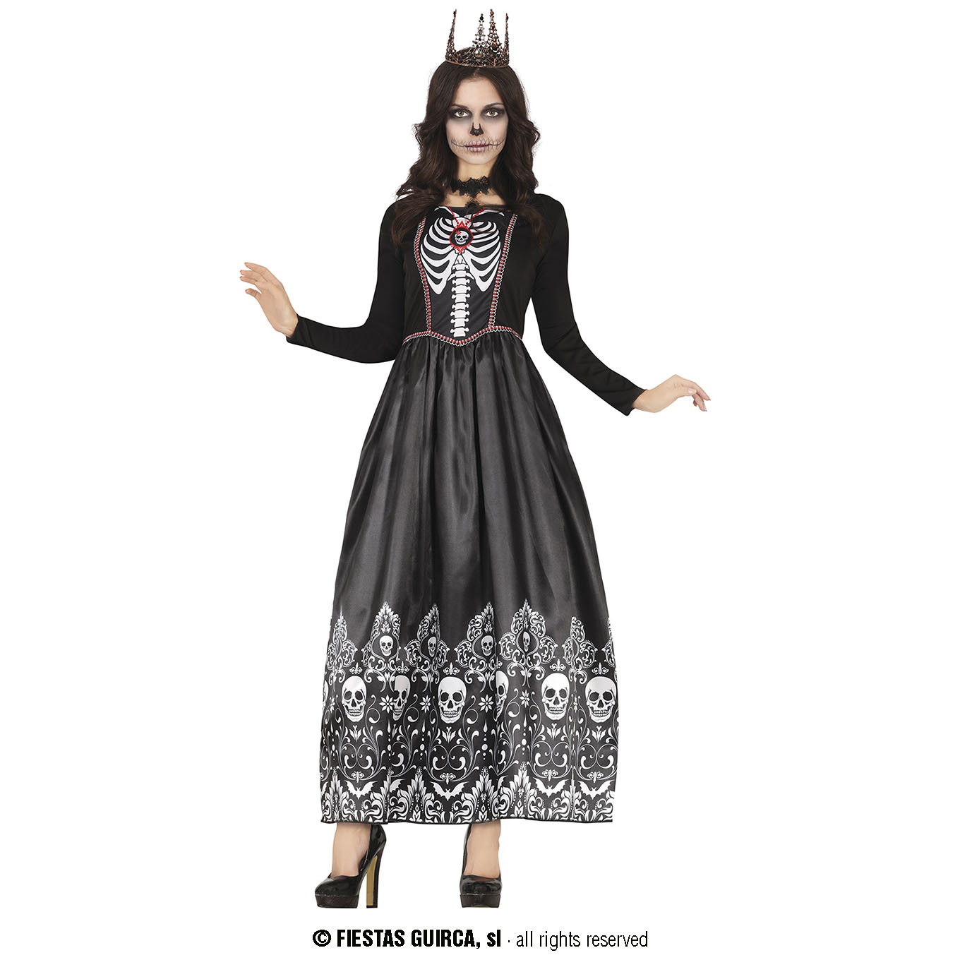 Guirca Fiestas Španělsko Royal skeleton varianta: velikost L 42/44