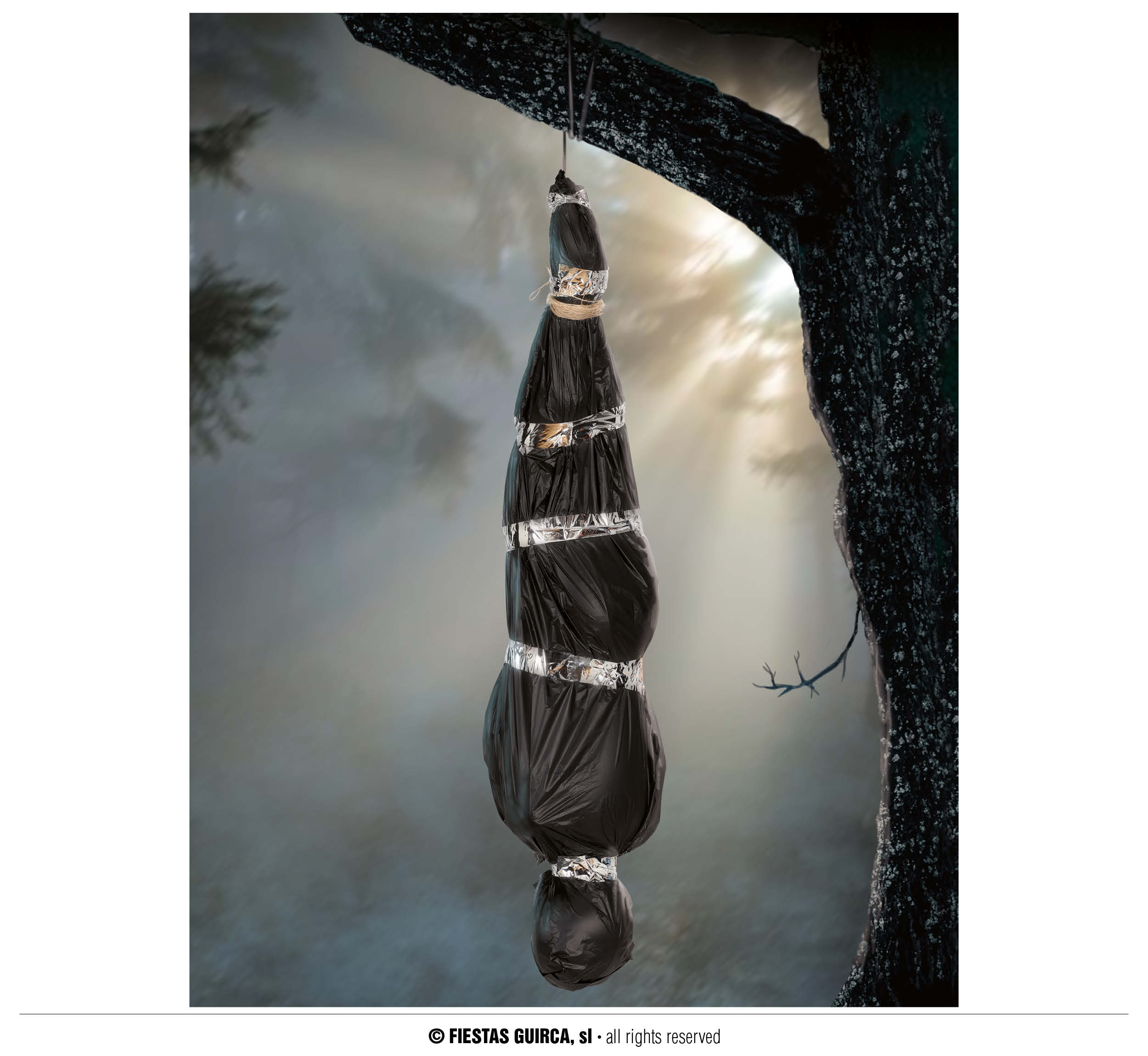 Guirca Fiestas Španělsko Nafukovací set - mrtvola v pytli