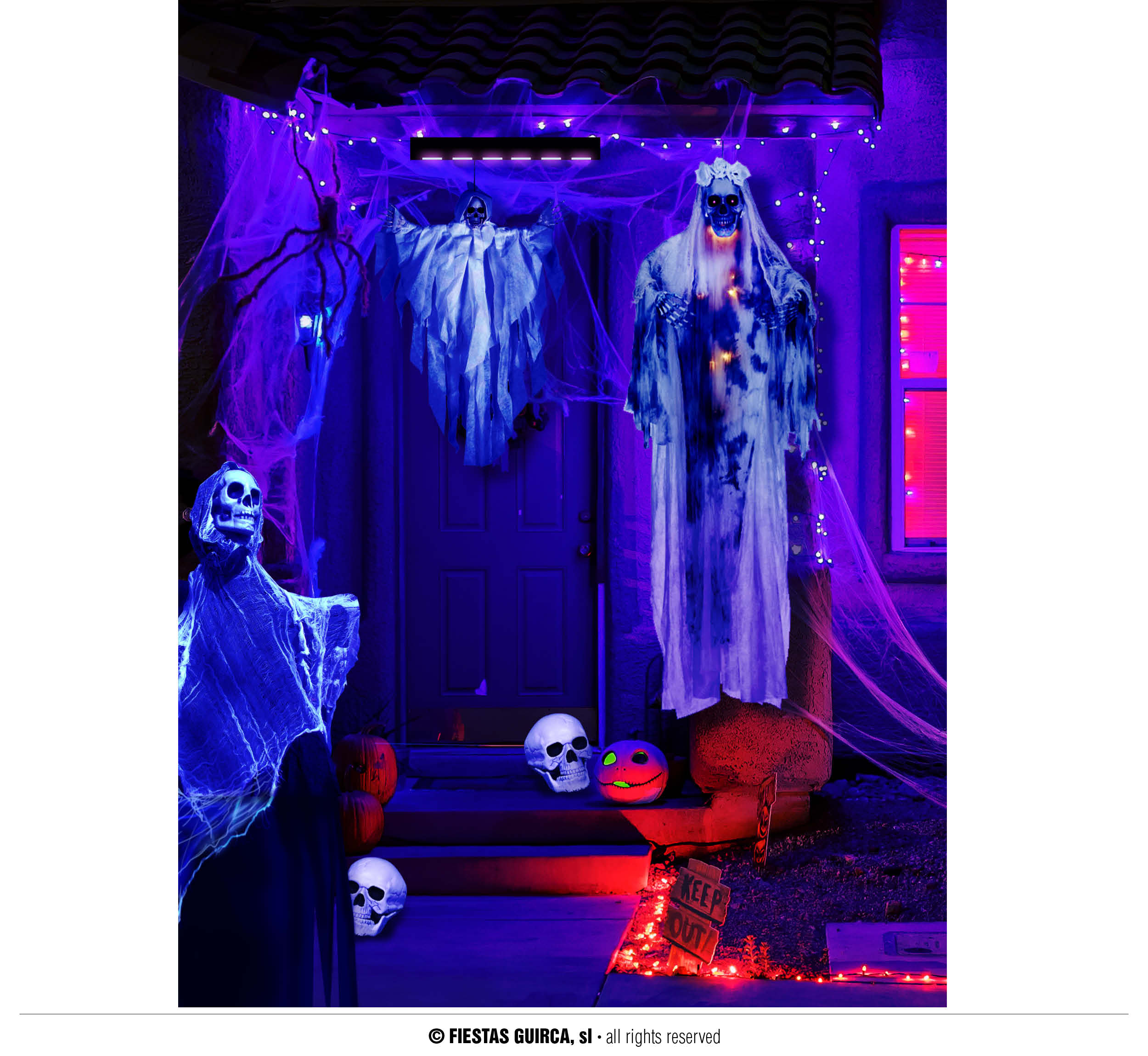 Guirca Světelná lišta UV LED 6 diod