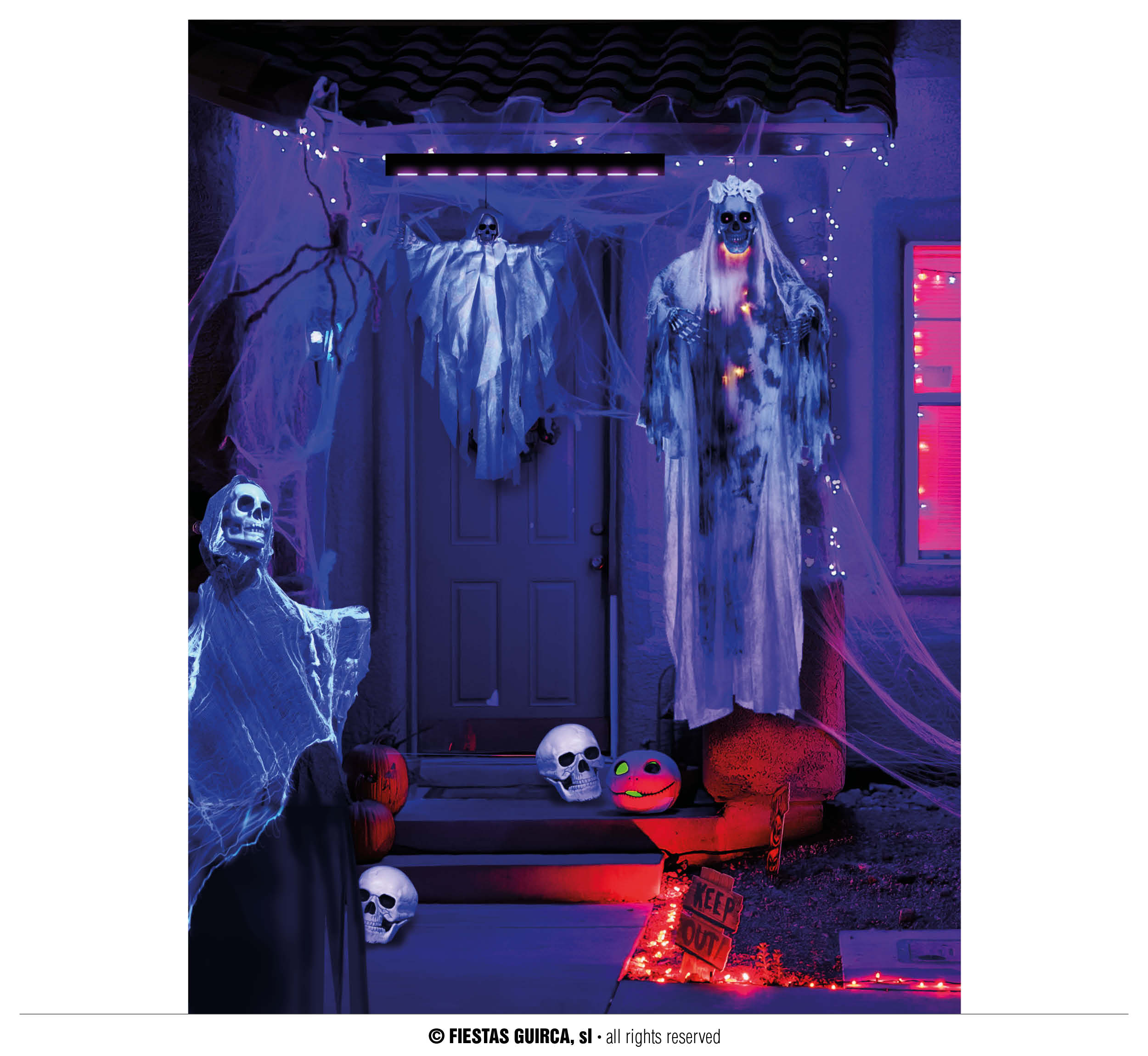 Guirca Světelná lišta UV LED 9 diod