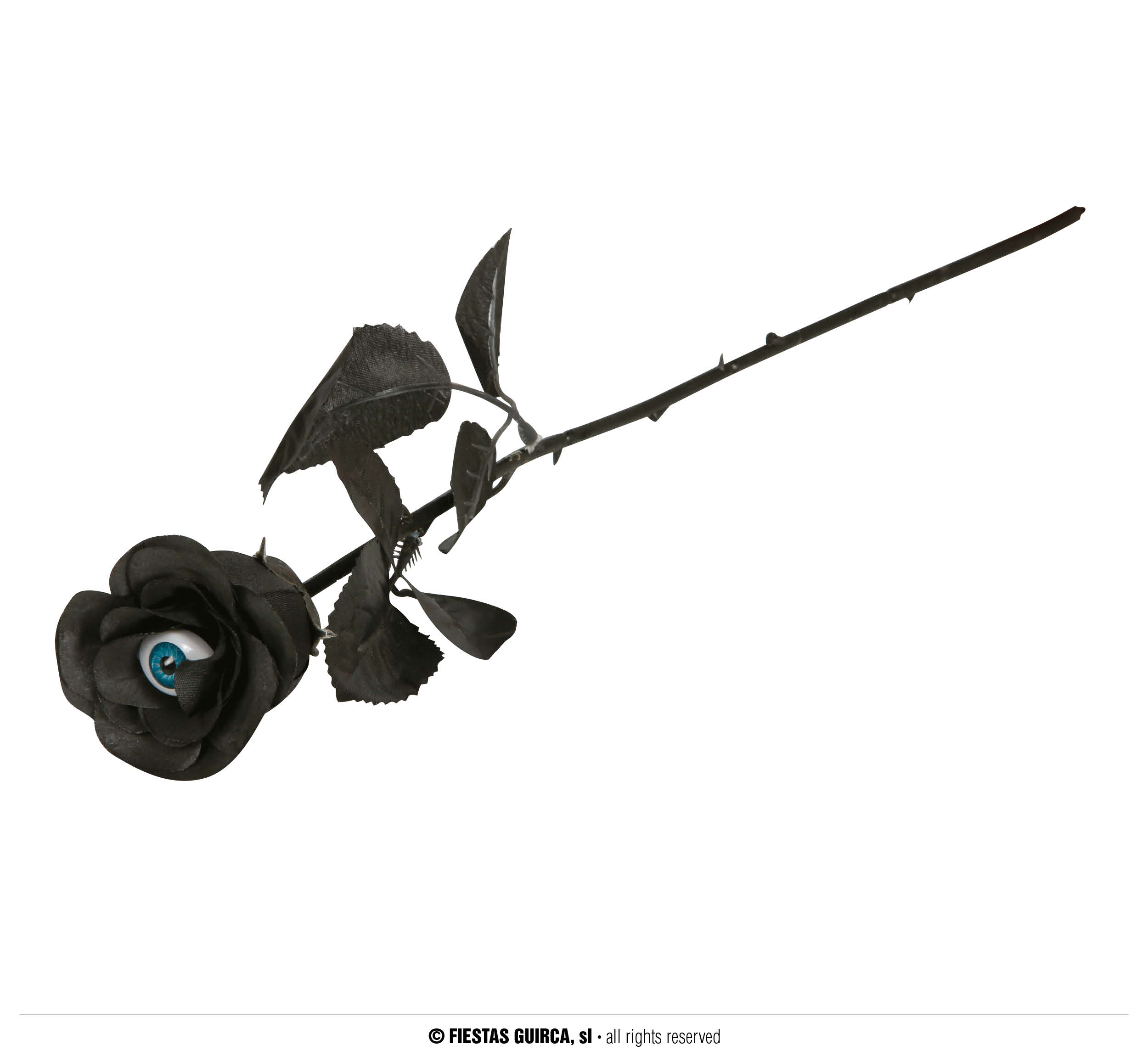Guirca Černá růže s okem 42 cm
