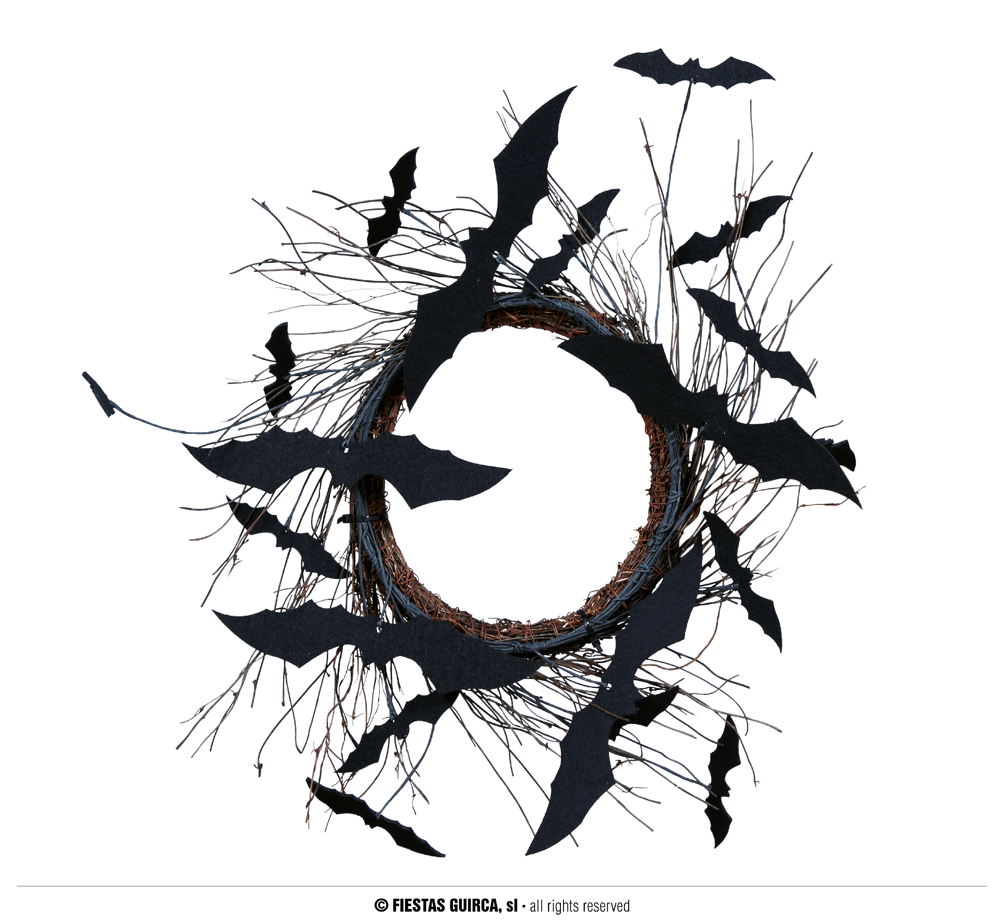 Guirca Koruna s netopýry 30 cm