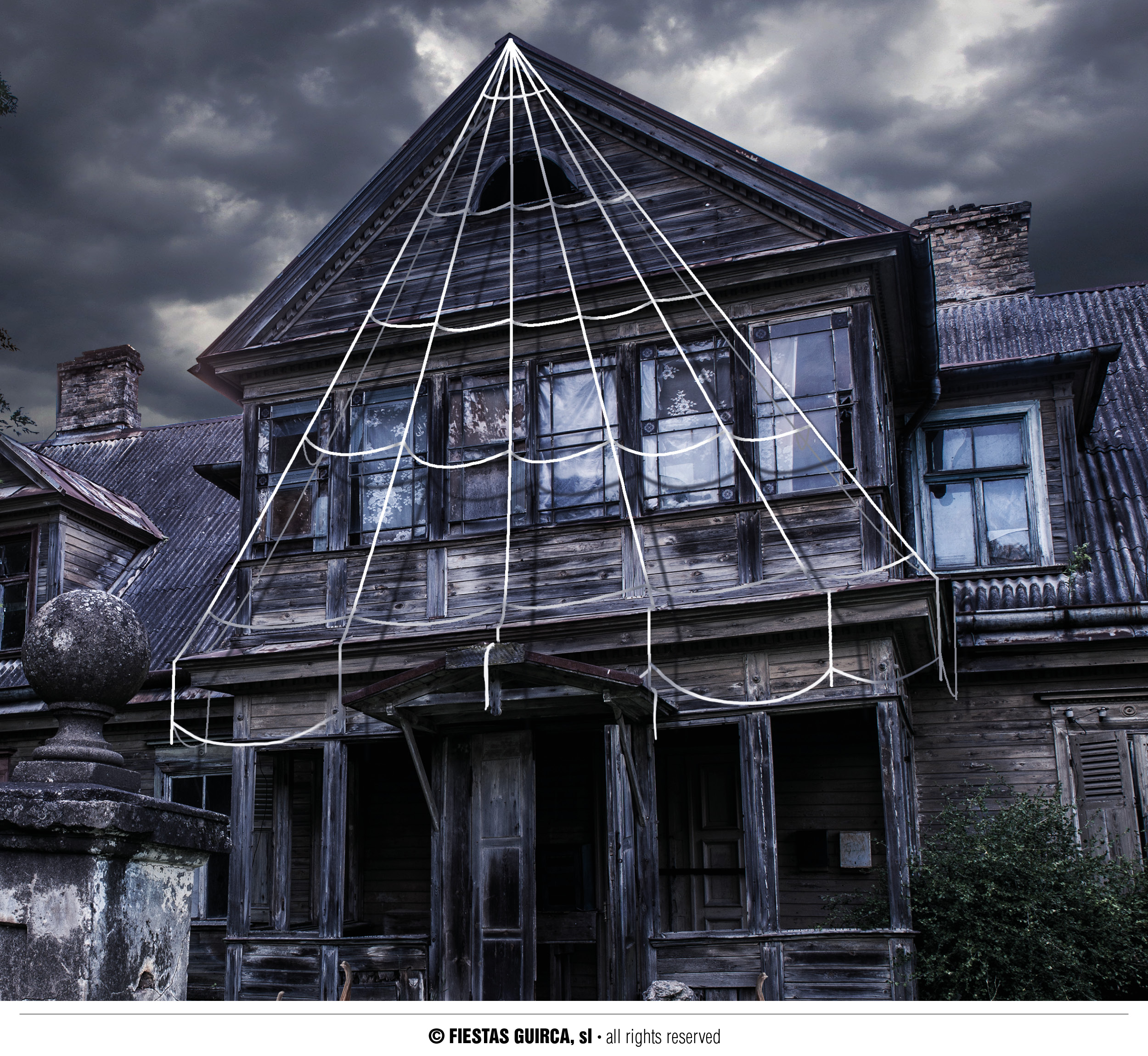 Guirca Pavučina 500 cm