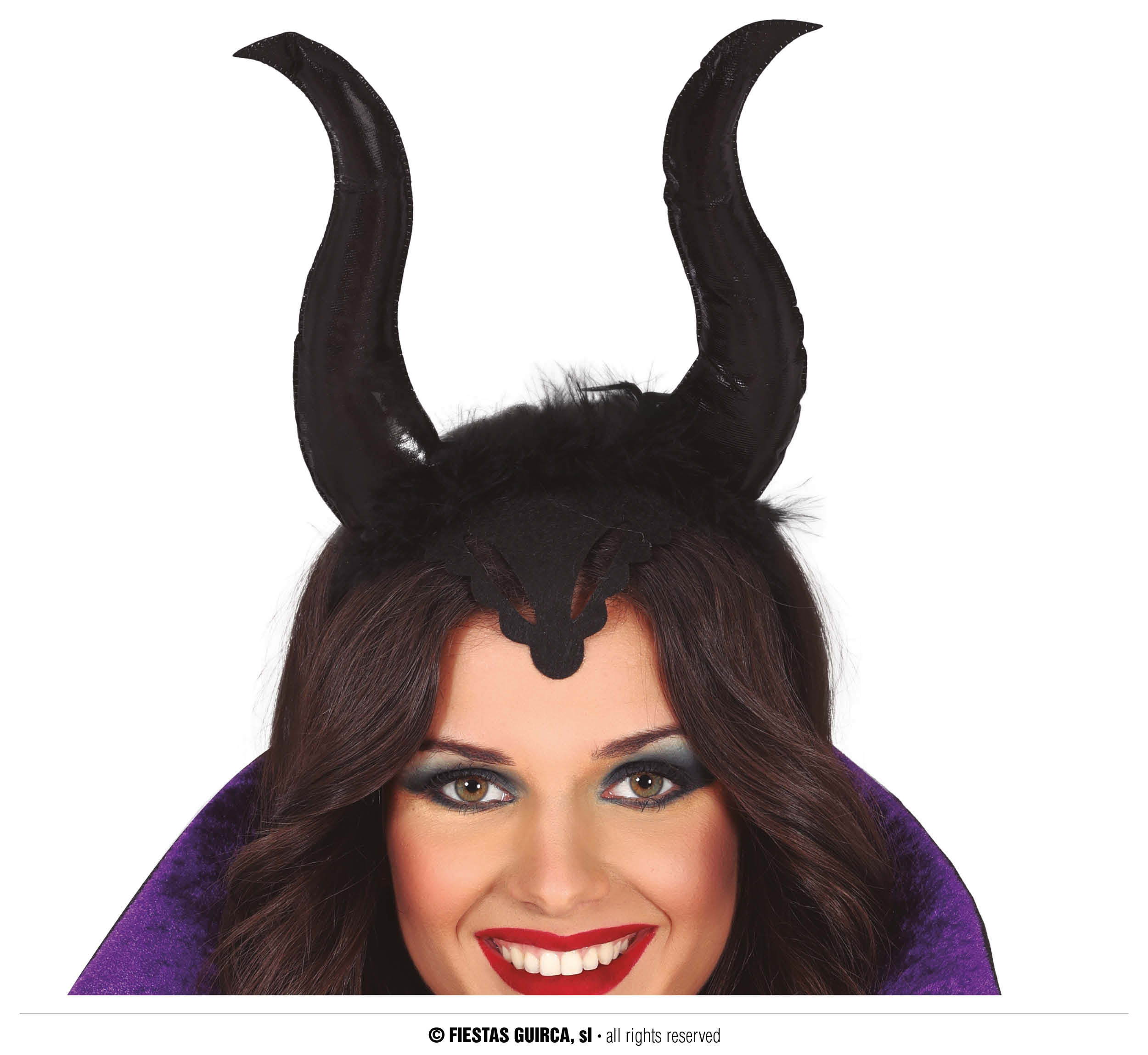 Guirca Čelenka s rohy "Zloby"