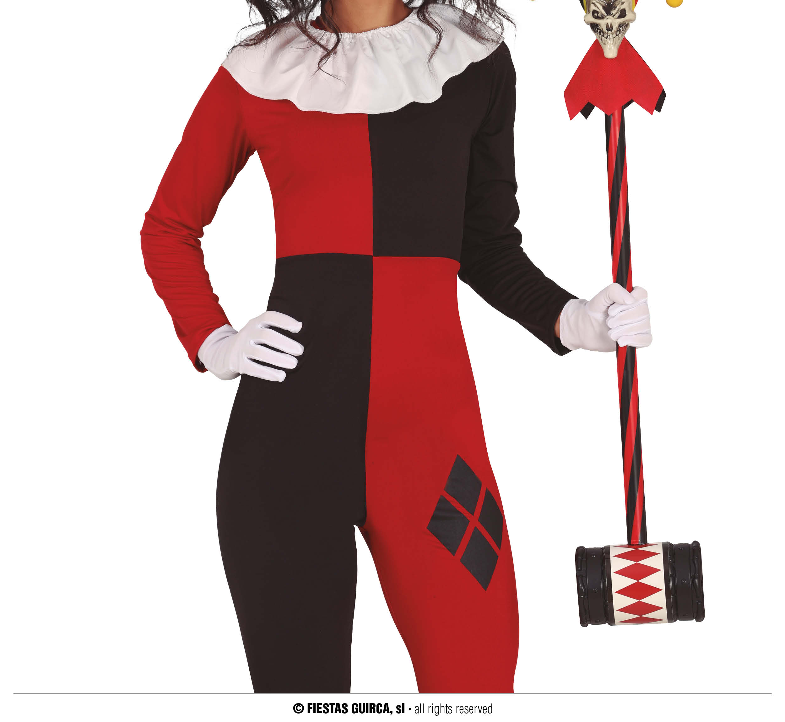 Guirca Kladivo s odnímatelným šaškem 90 cm