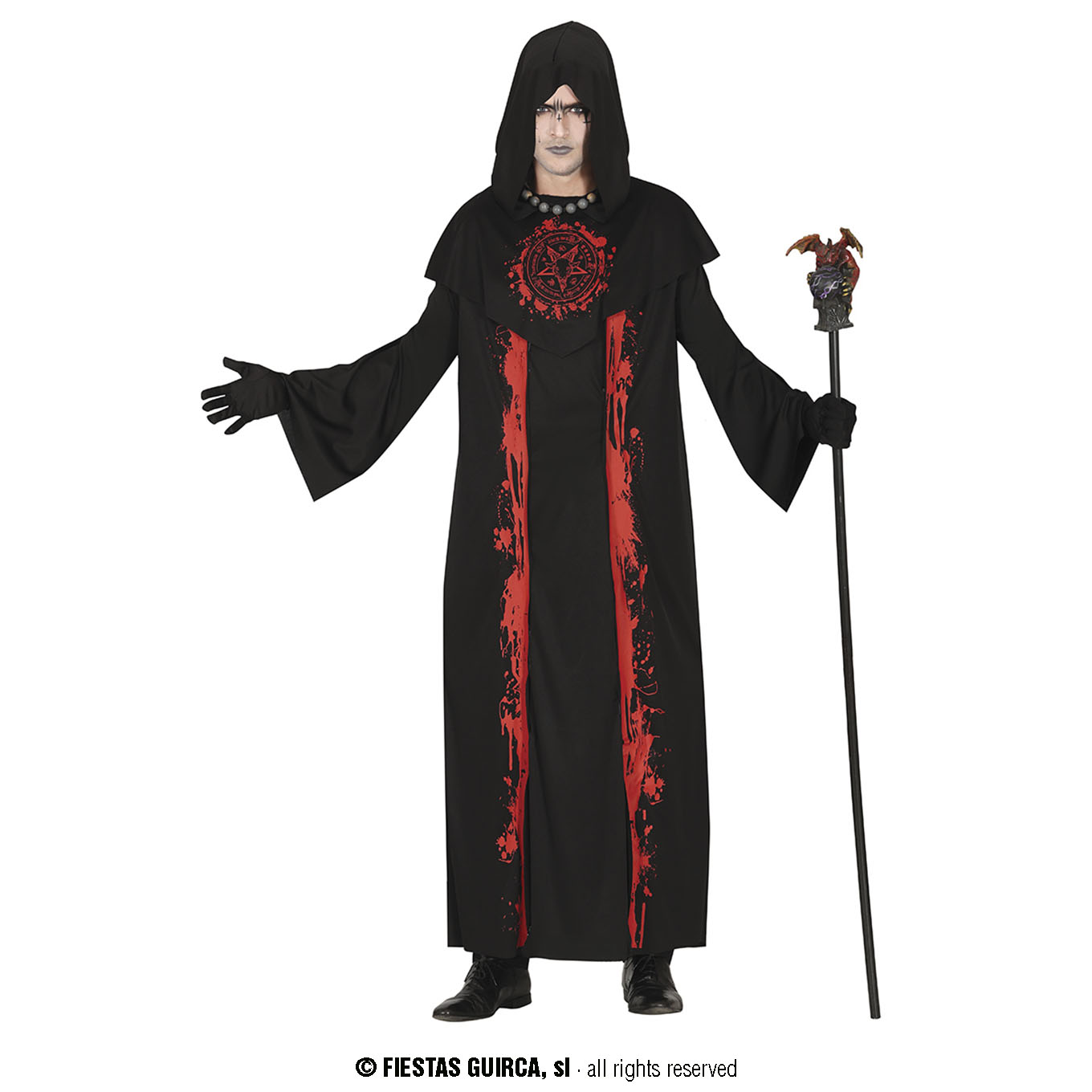Guirca Mistr satanických rituálů pánský kostým Velikost: L 52/54